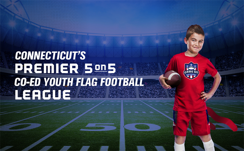 Premier 5 on 5 Youth Co-ed Flag Football League in Connecticut